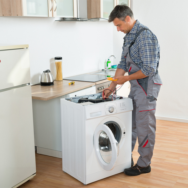 can you walk me through the steps of troubleshooting my washer issue in Natchez